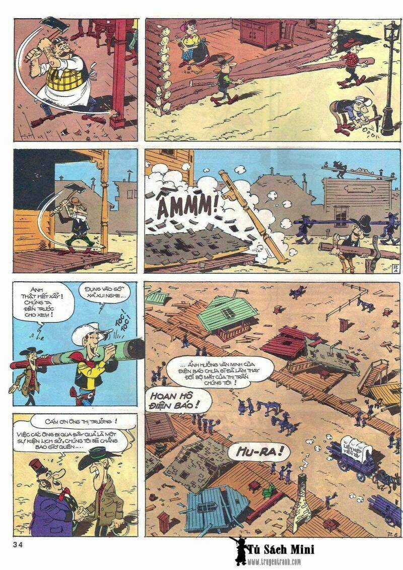 Lucky Luke Chapter 21 trang 35