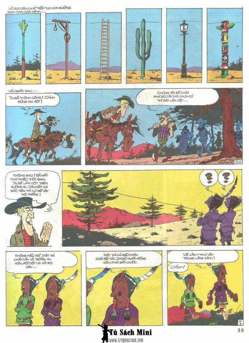 Lucky Luke Chapter 21 trang 36