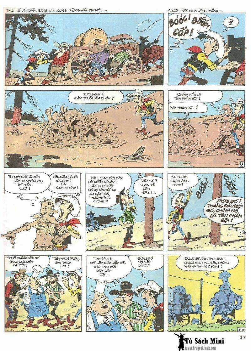 Lucky Luke Chapter 21 trang 38