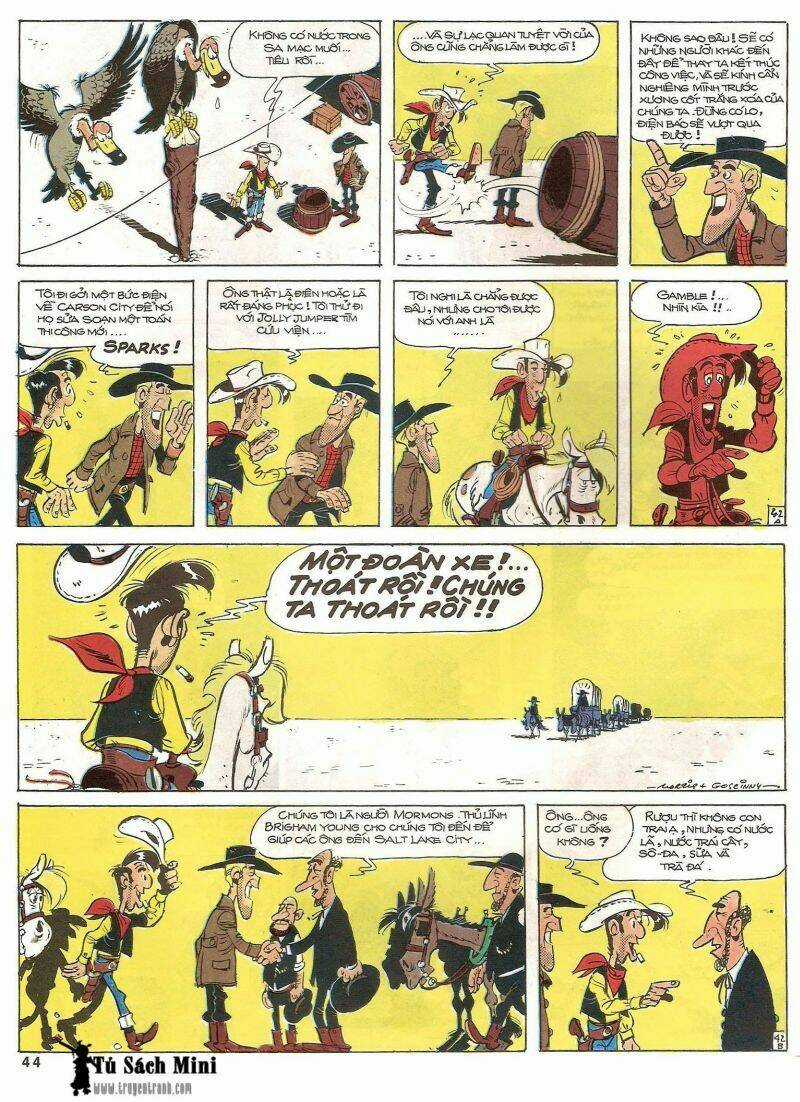 Lucky Luke Chapter 21 trang 45