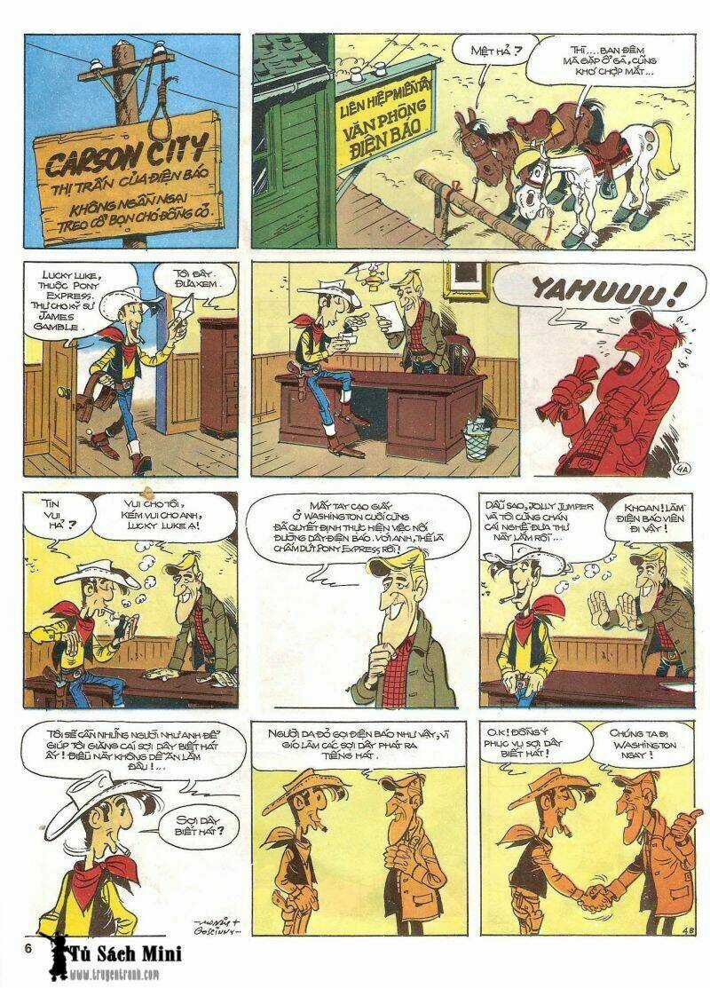 Lucky Luke Chapter 21 trang 7