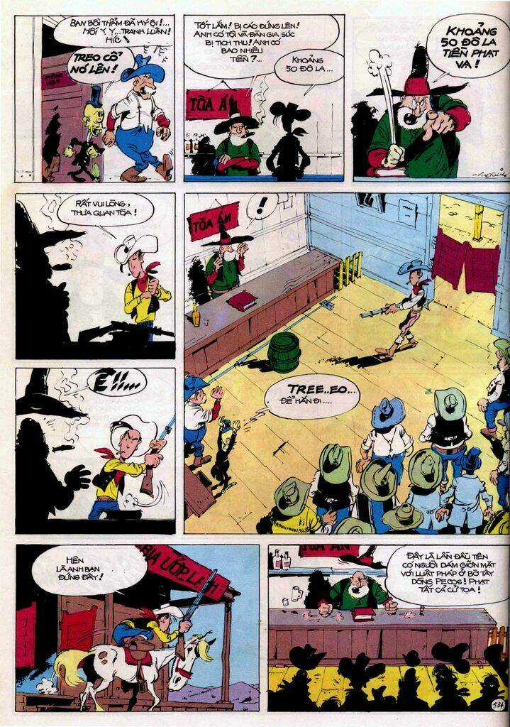 Lucky Luke Chapter 22 trang 11