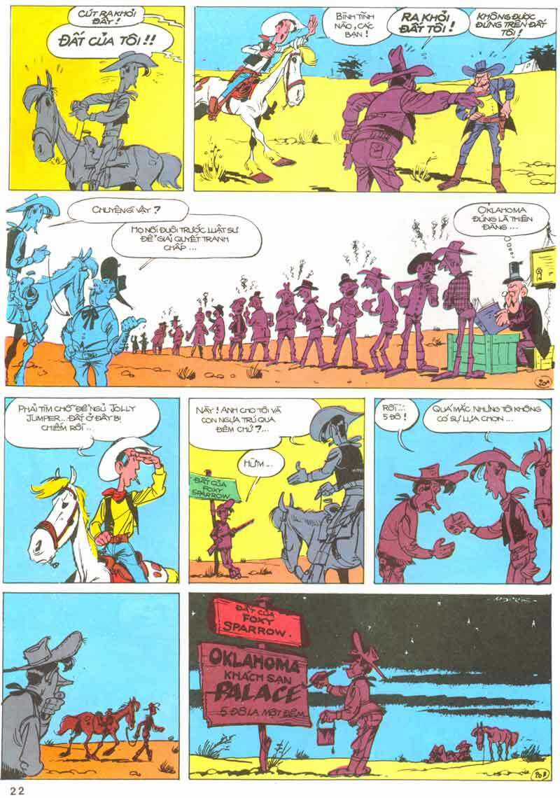 Lucky Luke Chapter 23 trang 21