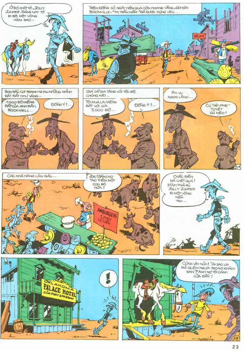 Lucky Luke Chapter 23 trang 22