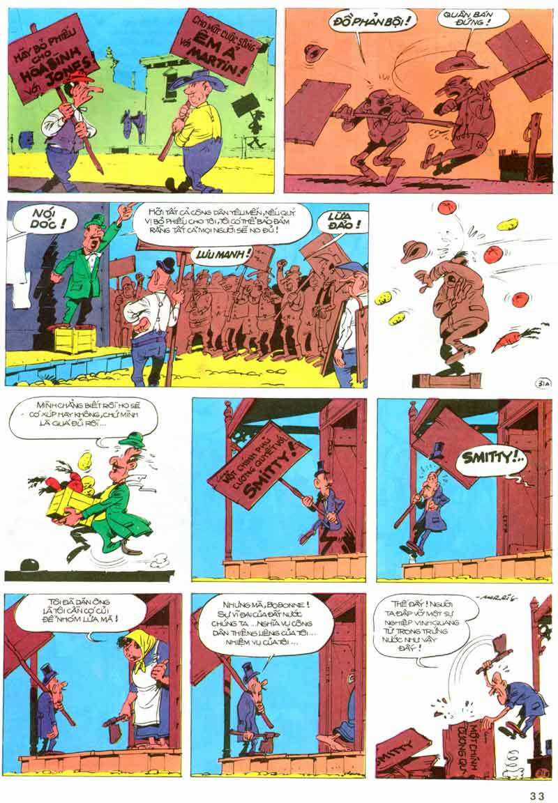 Lucky Luke Chapter 23 trang 32