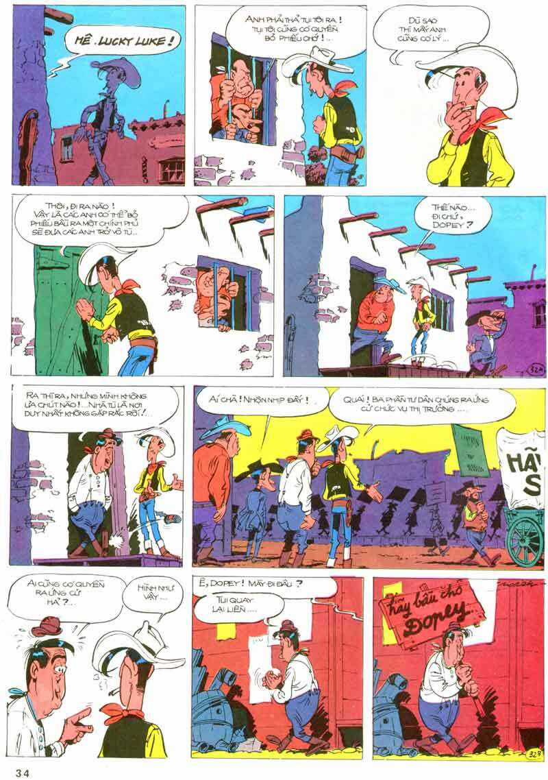 Lucky Luke Chapter 23 trang 33