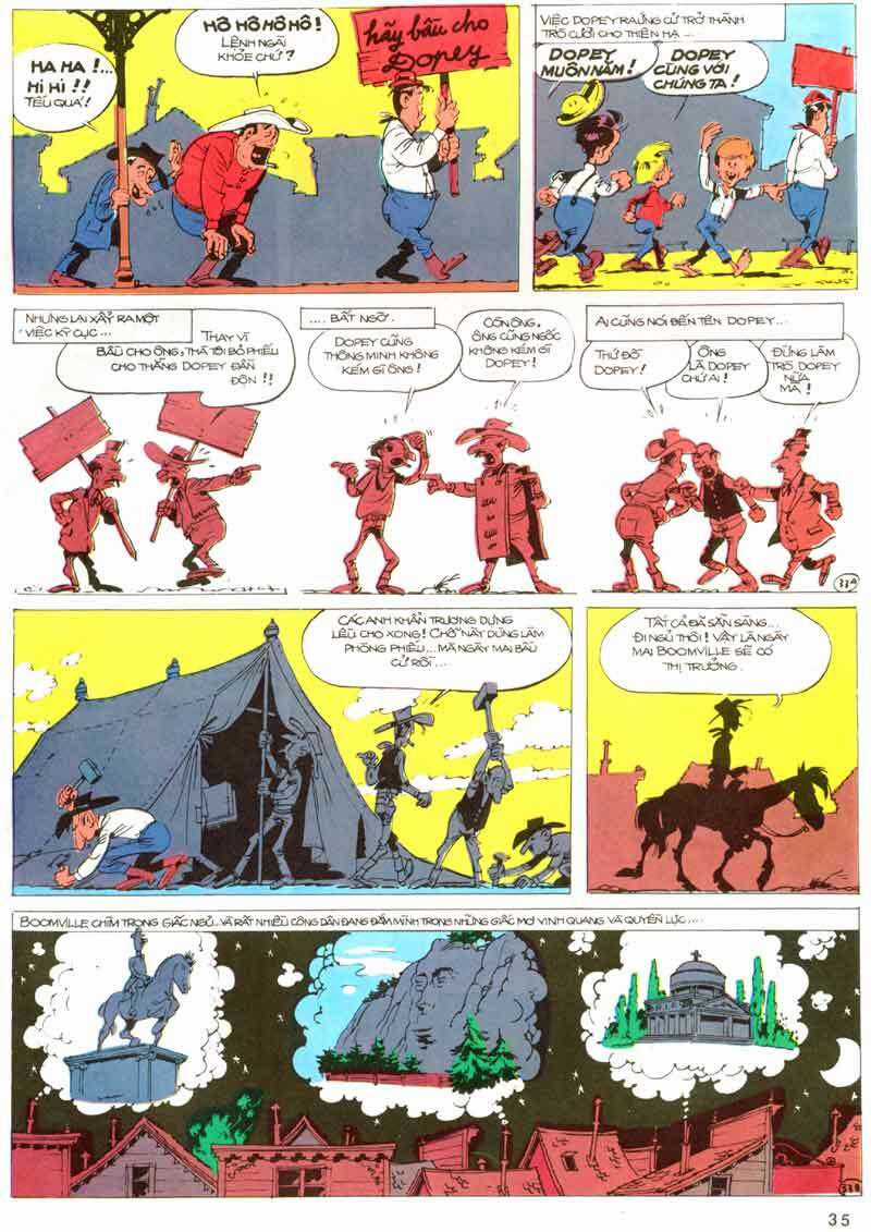 Lucky Luke Chapter 23 trang 34