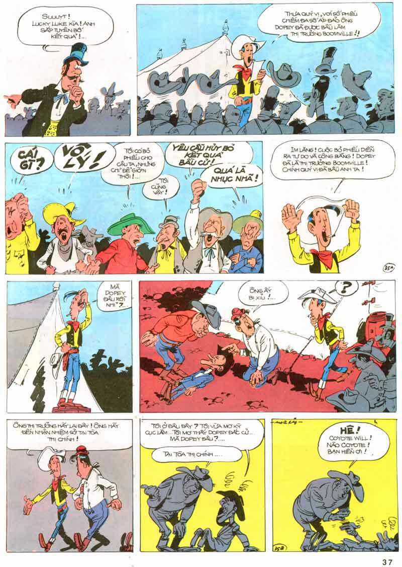 Lucky Luke Chapter 23 trang 36