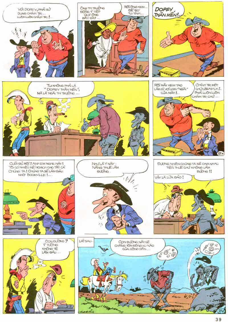 Lucky Luke Chapter 23 trang 38