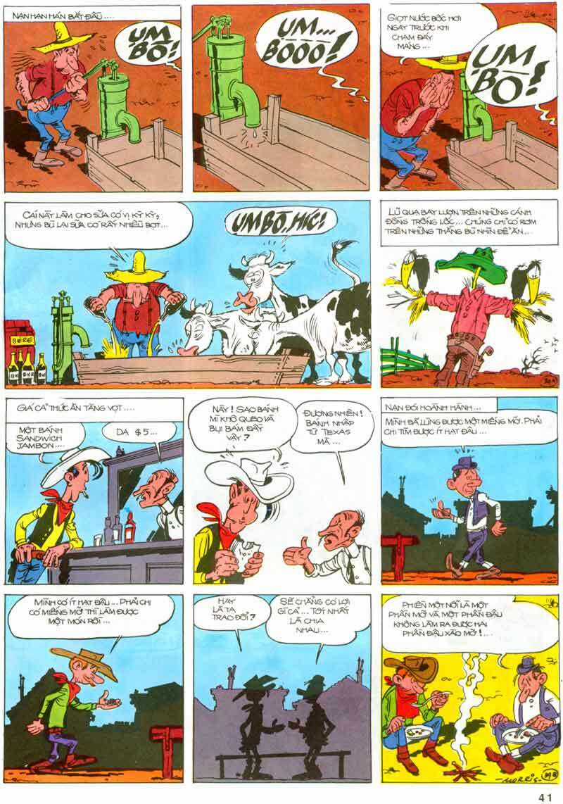 Lucky Luke Chapter 23 trang 40