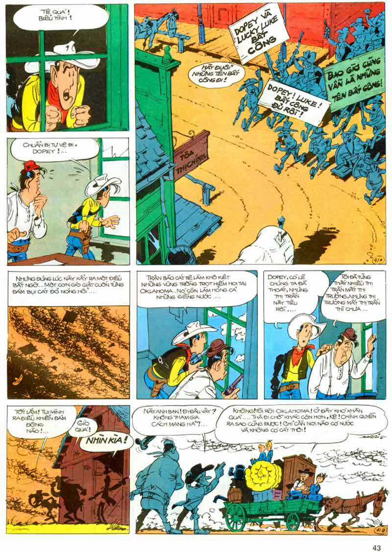 Lucky Luke Chapter 23 trang 42