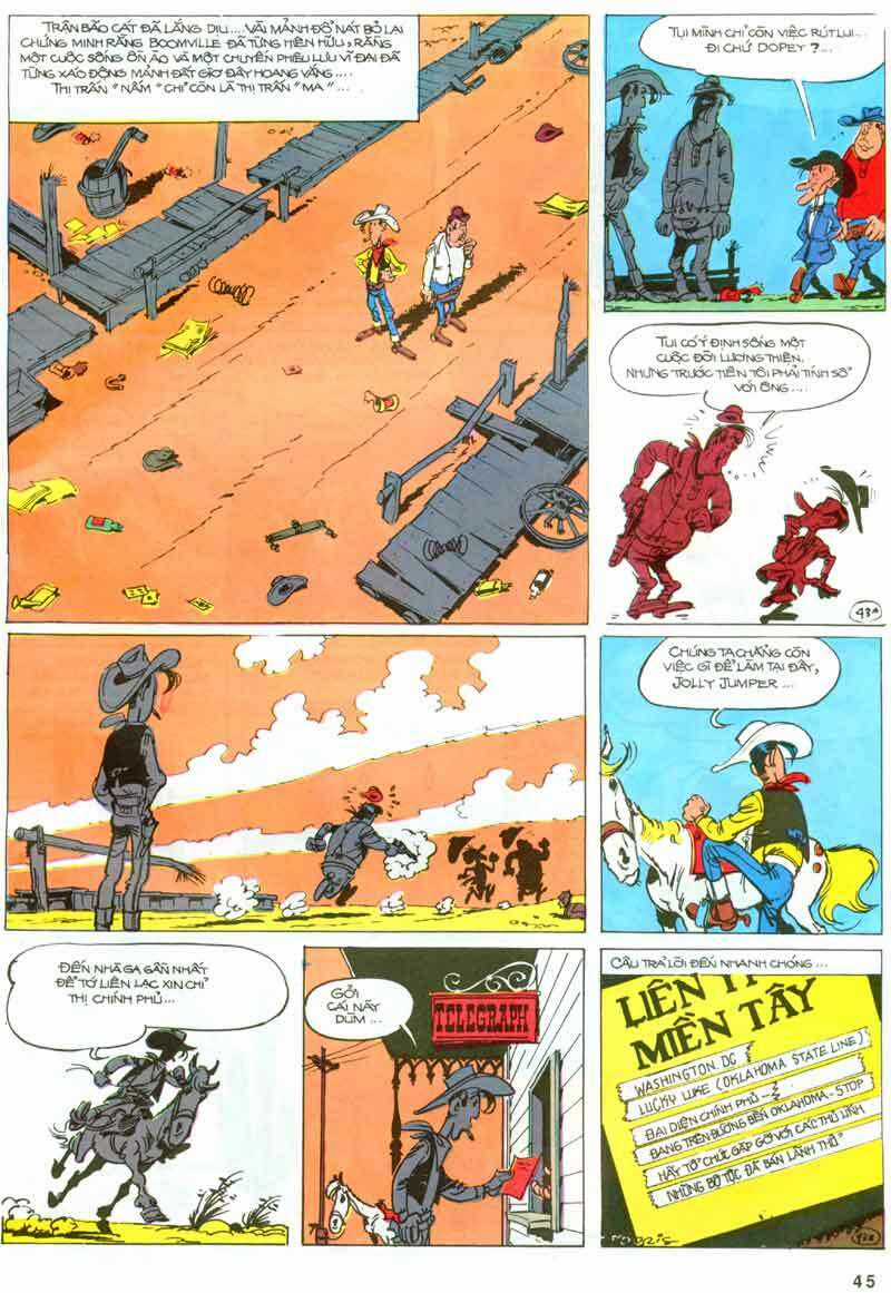 Lucky Luke Chapter 23 trang 44