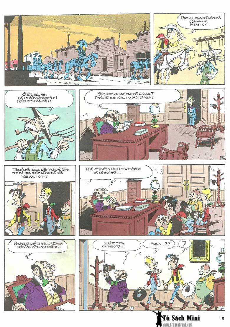 Lucky Luke Chapter 24 trang 16