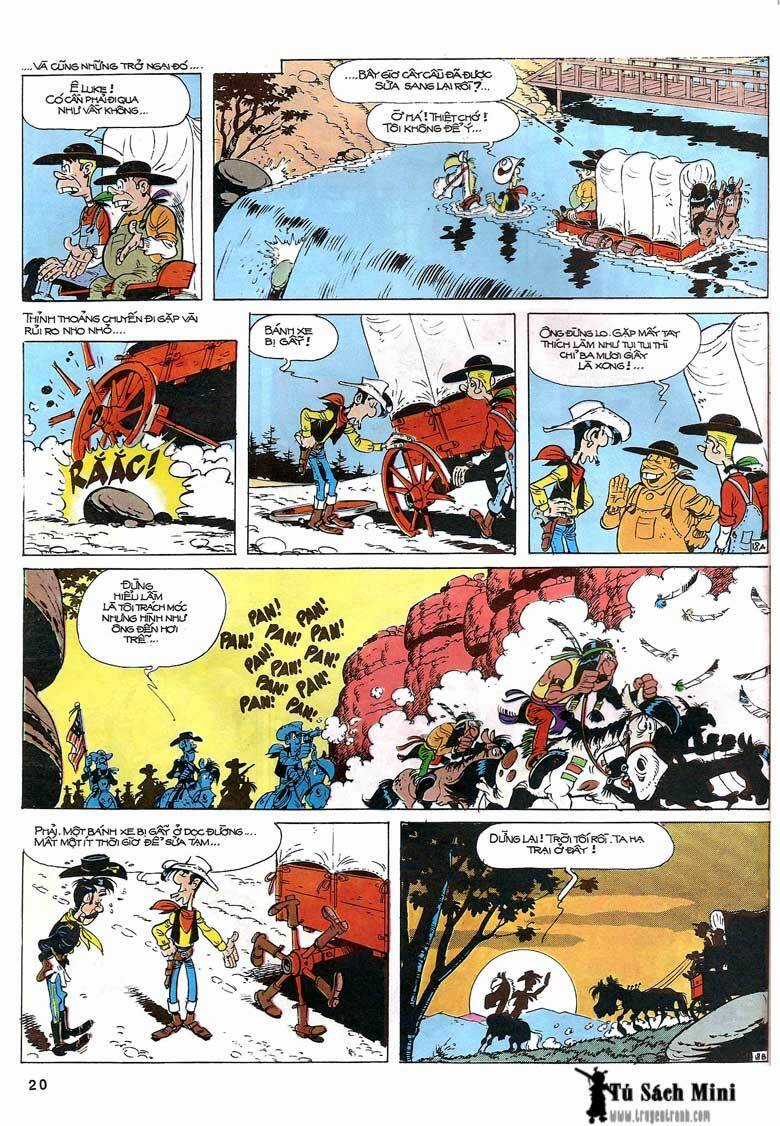 Lucky Luke Chapter 24 trang 21