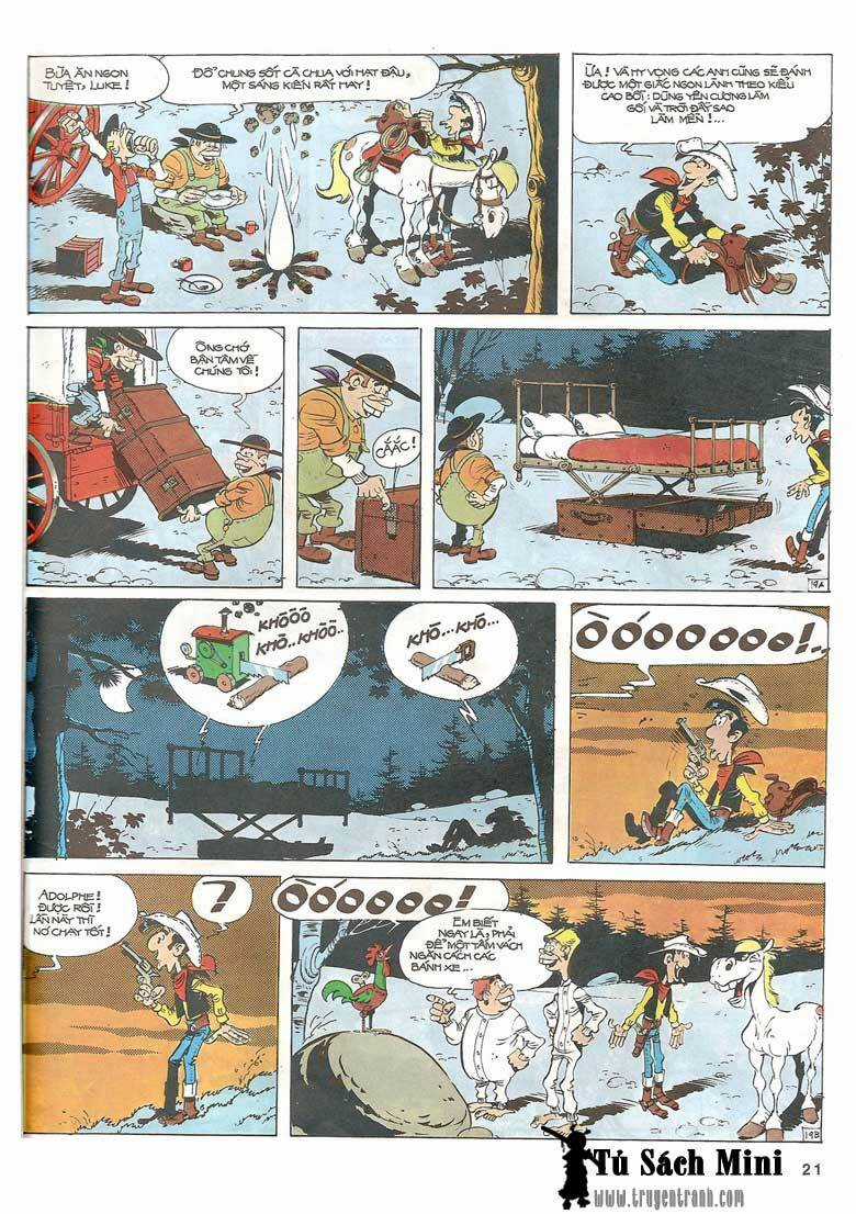 Lucky Luke Chapter 24 trang 22