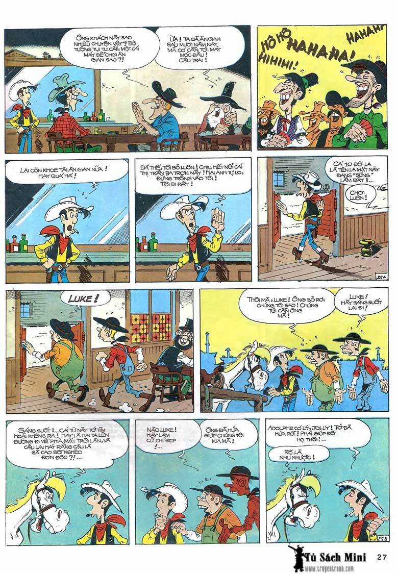 Lucky Luke Chapter 24 trang 28
