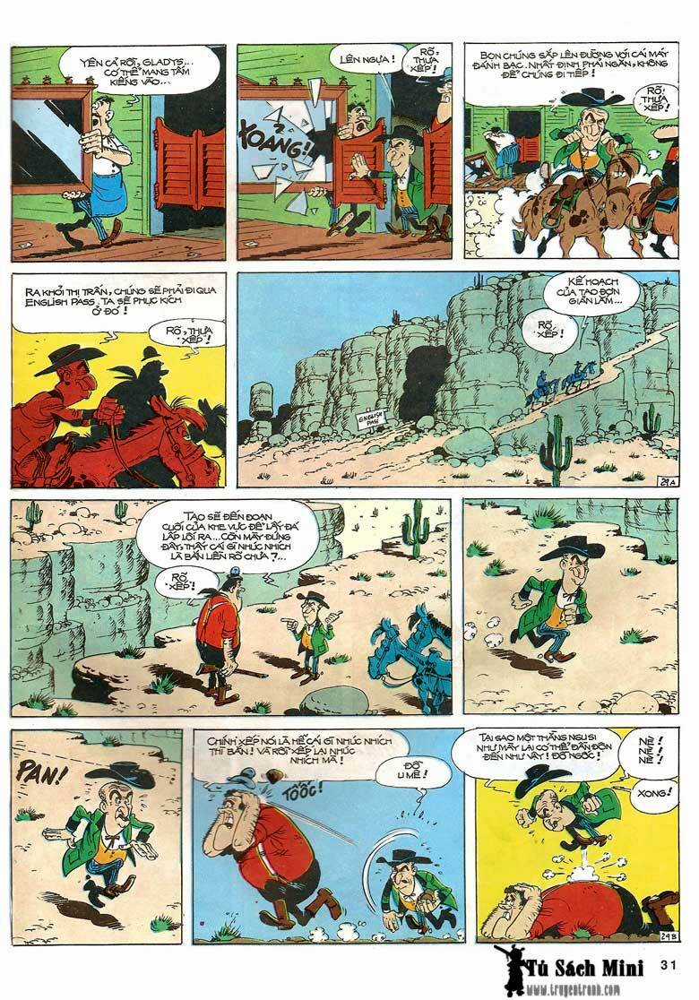 Lucky Luke Chapter 24 trang 32