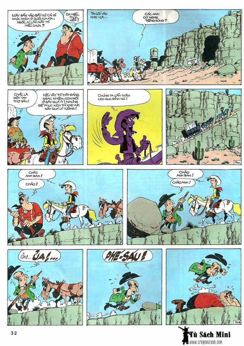 Lucky Luke Chapter 24 trang 33