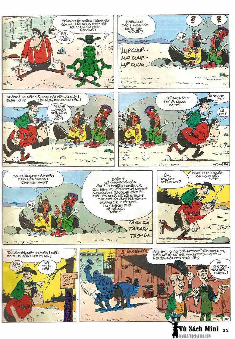 Lucky Luke Chapter 24 trang 34