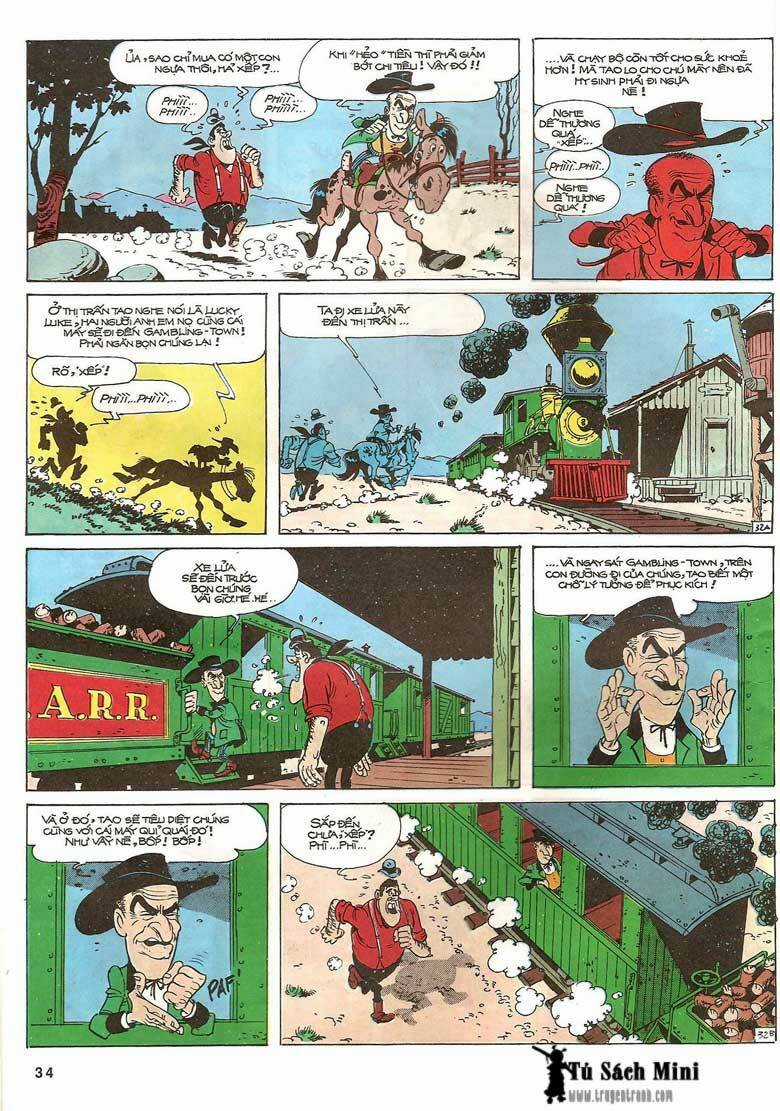 Lucky Luke Chapter 24 trang 35