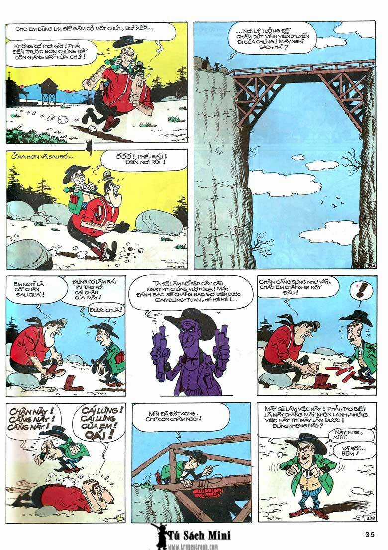 Lucky Luke Chapter 24 trang 36