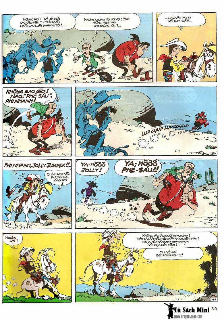 Lucky Luke Chapter 24 trang 40