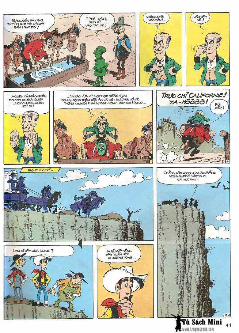 Lucky Luke Chapter 24 trang 42