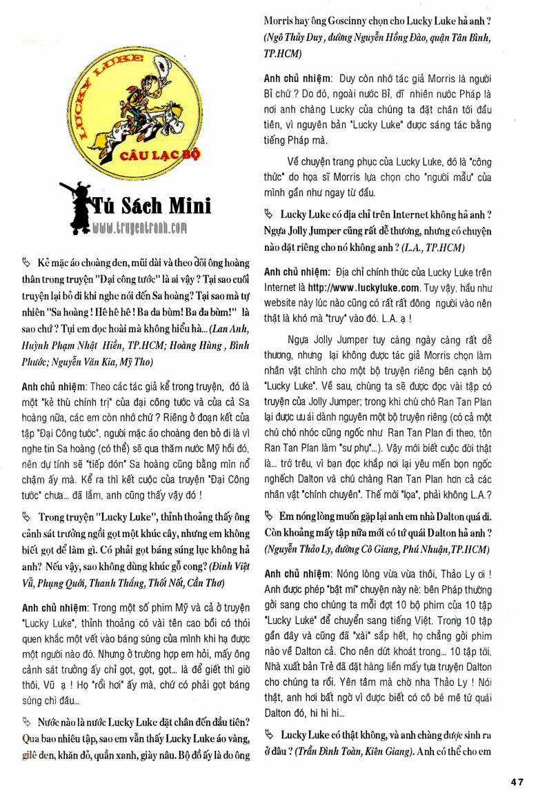 Lucky Luke Chapter 24 trang 48