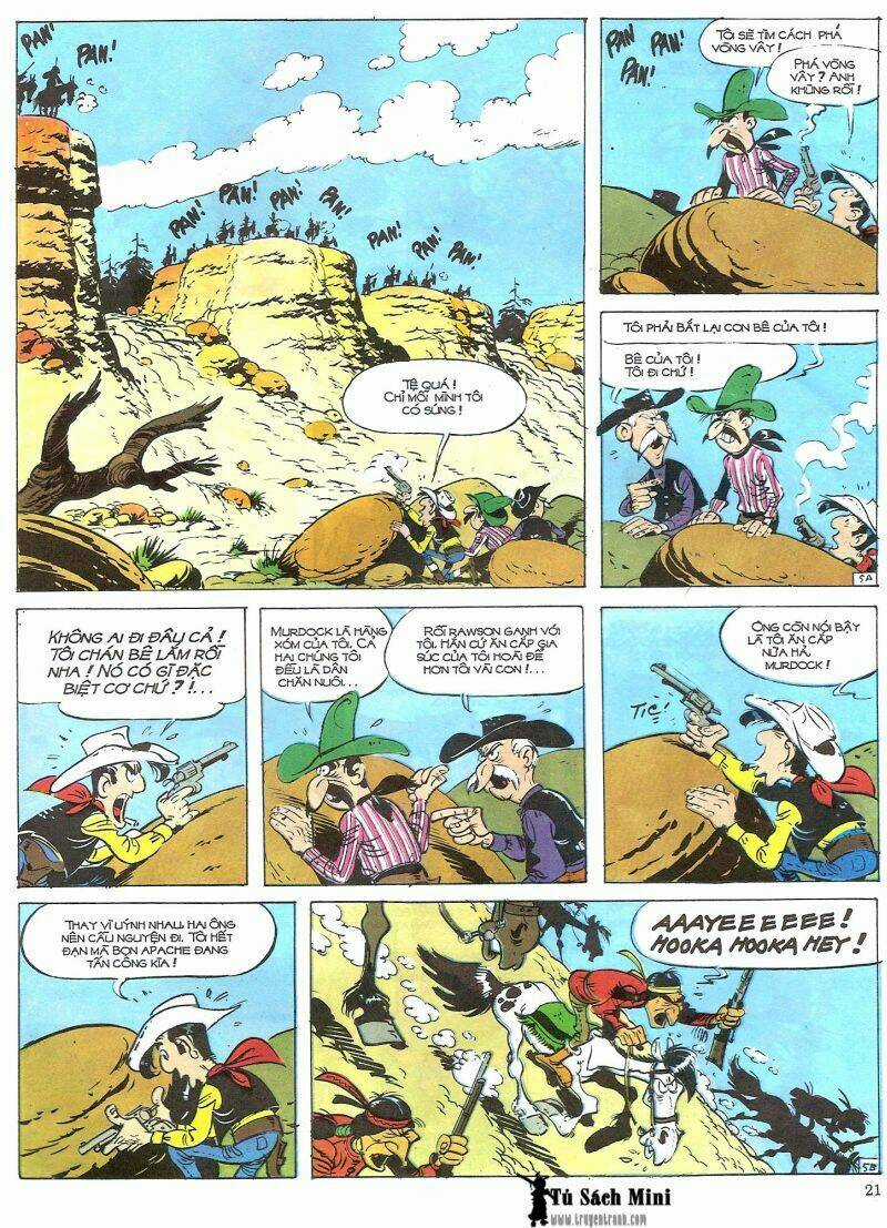 Lucky Luke Chapter 26 trang 21