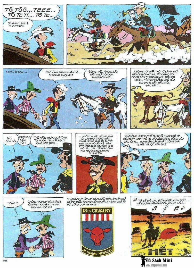 Lucky Luke Chapter 26 trang 22