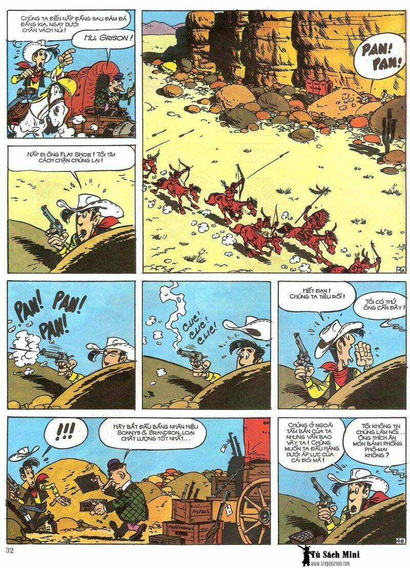 Lucky Luke Chapter 26 trang 32