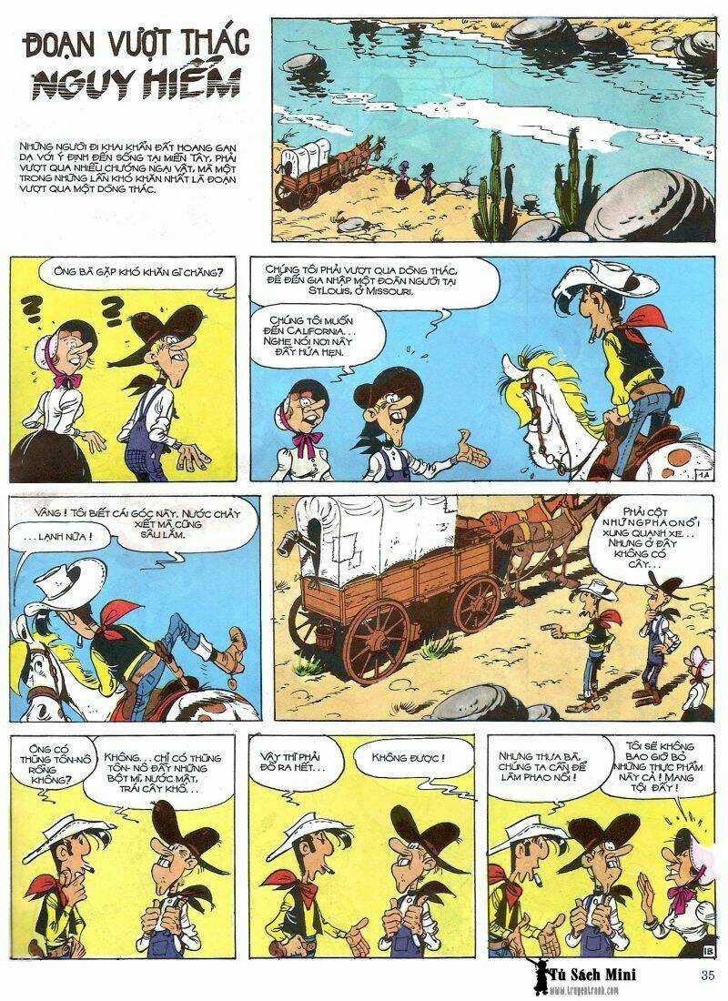 Lucky Luke Chapter 26 trang 35