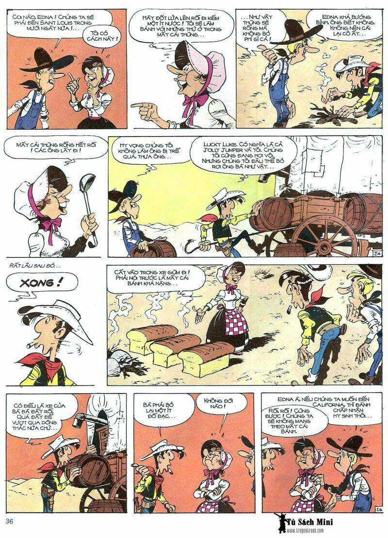 Lucky Luke Chapter 26 trang 36