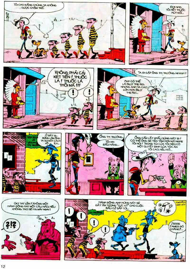Lucky Luke Chapter 28 trang 11