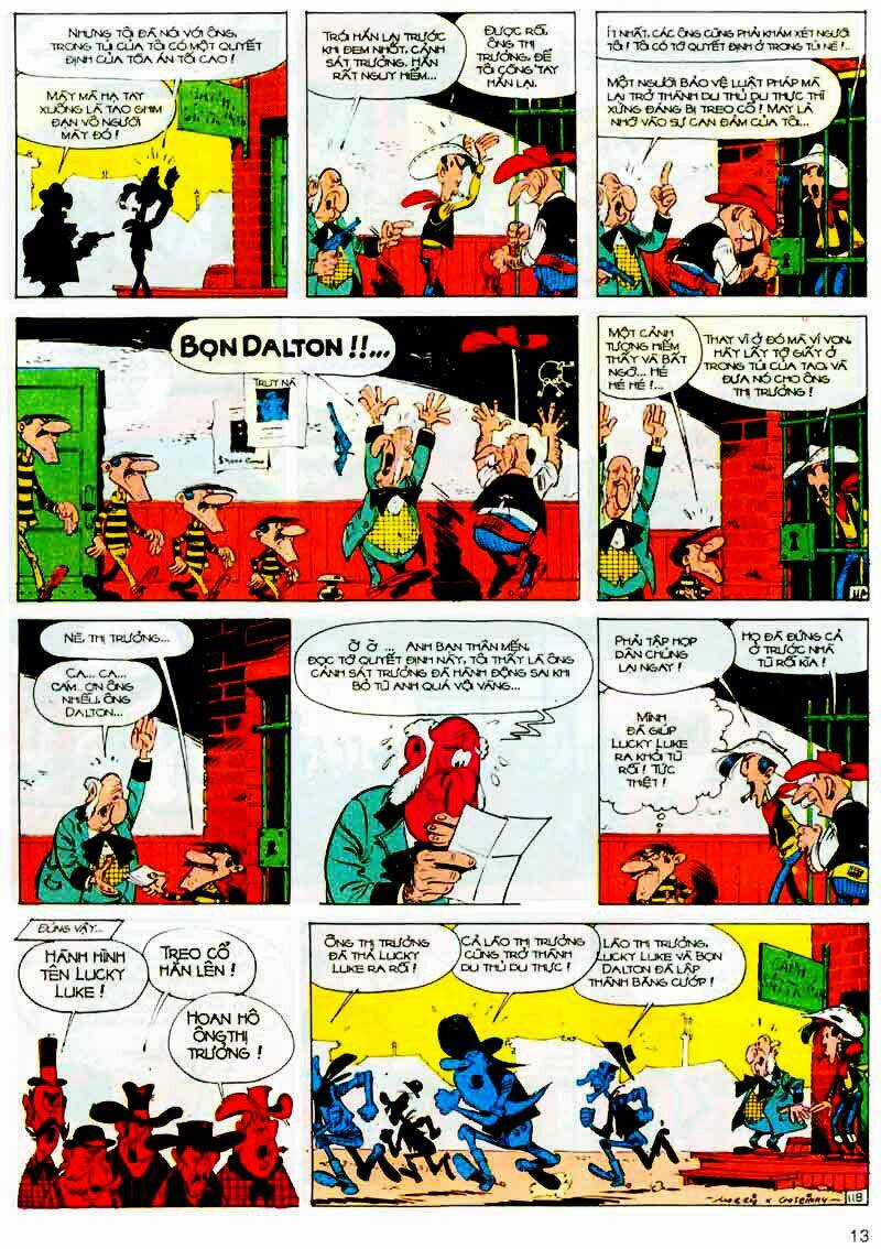 Lucky Luke Chapter 28 trang 12