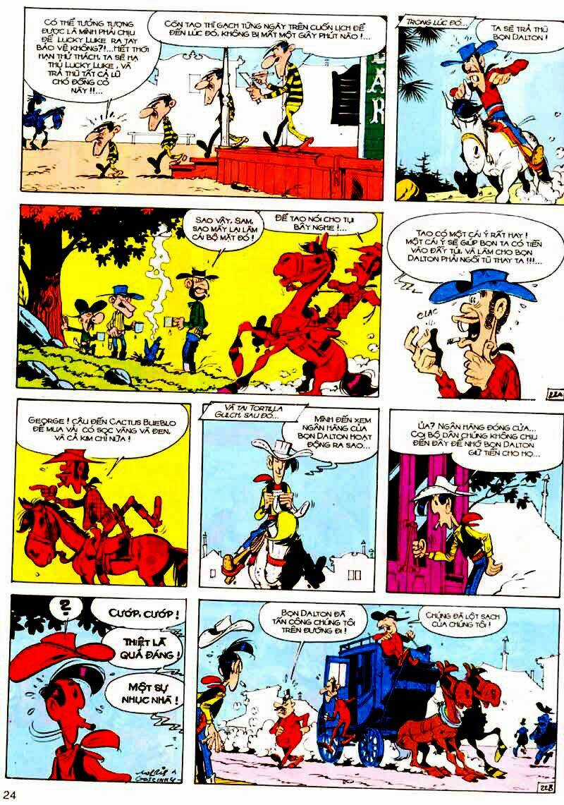 Lucky Luke Chapter 28 trang 23