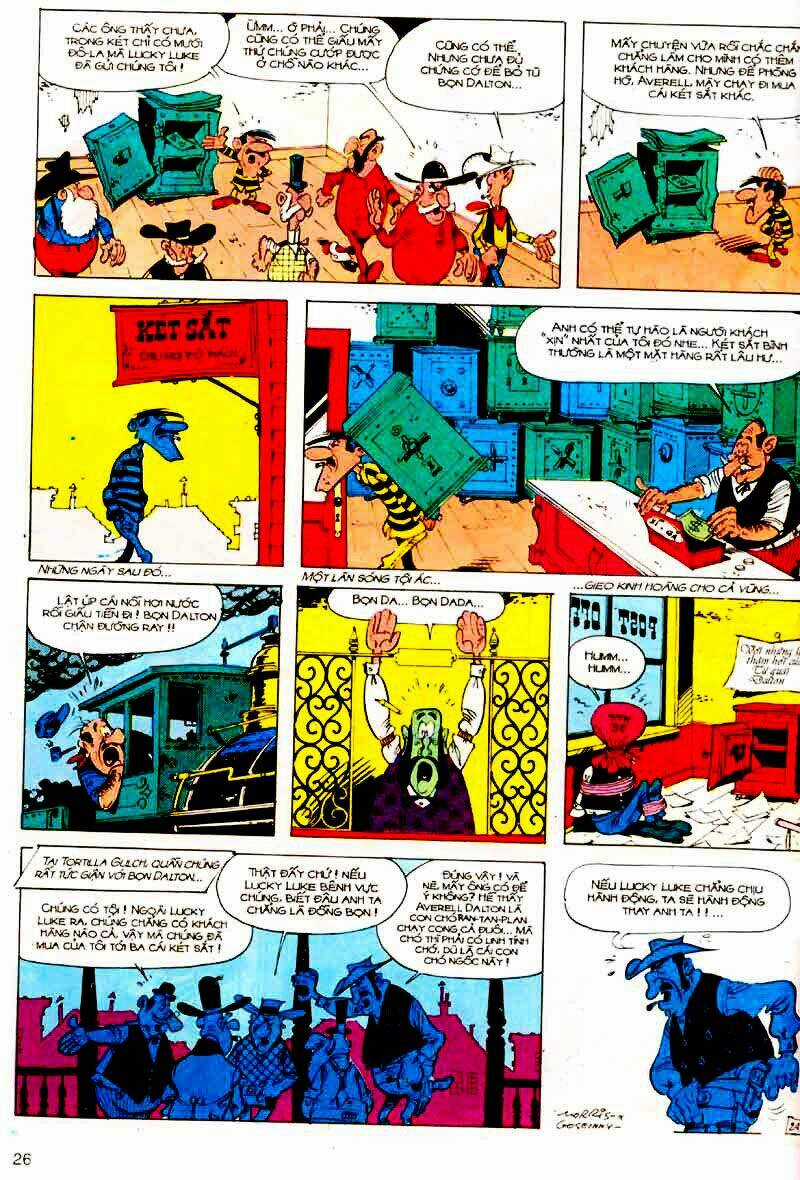 Lucky Luke Chapter 28 trang 25