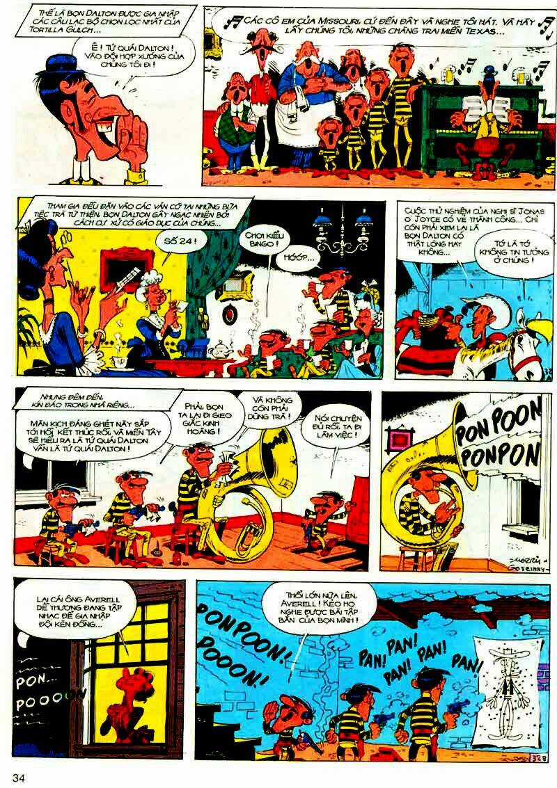 Lucky Luke Chapter 28 trang 33