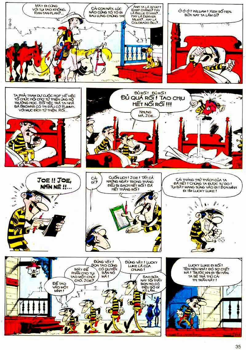 Lucky Luke Chapter 28 trang 34