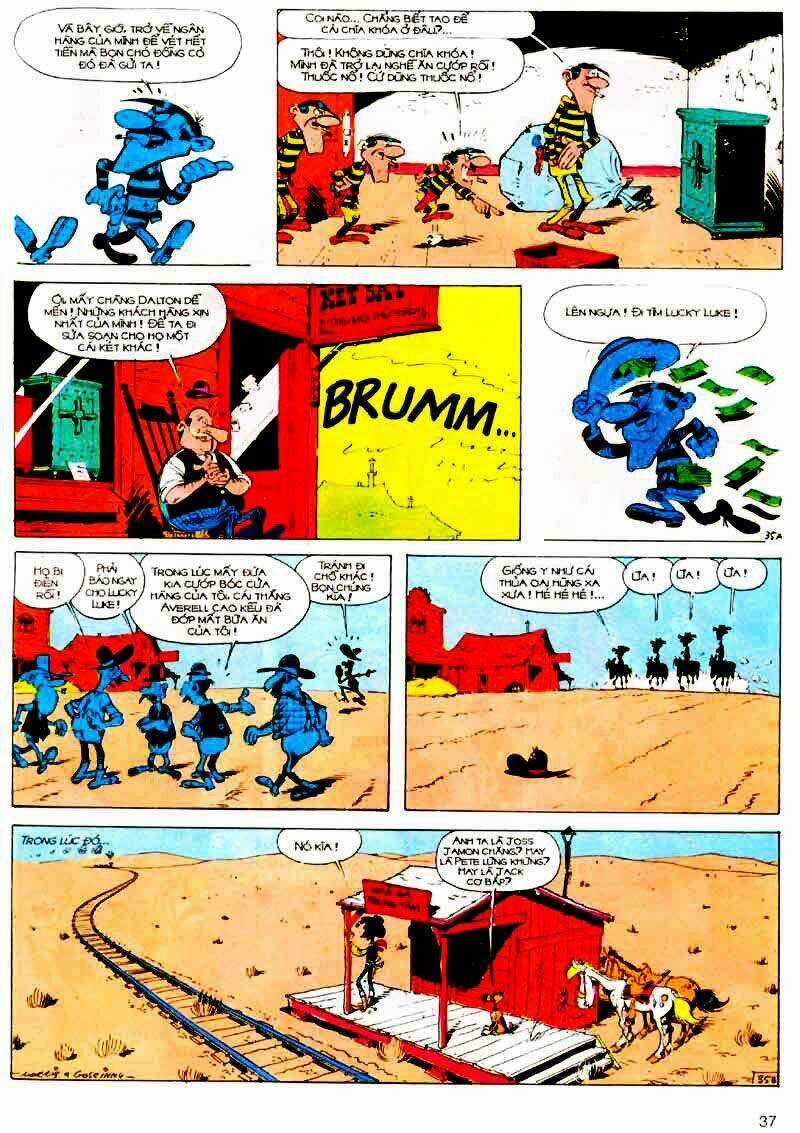 Lucky Luke Chapter 28 trang 36