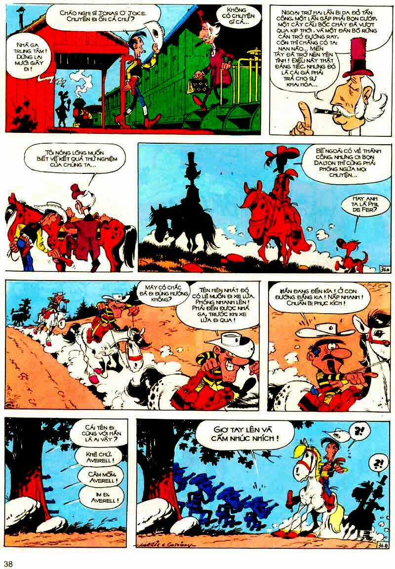 Lucky Luke Chapter 28 trang 37