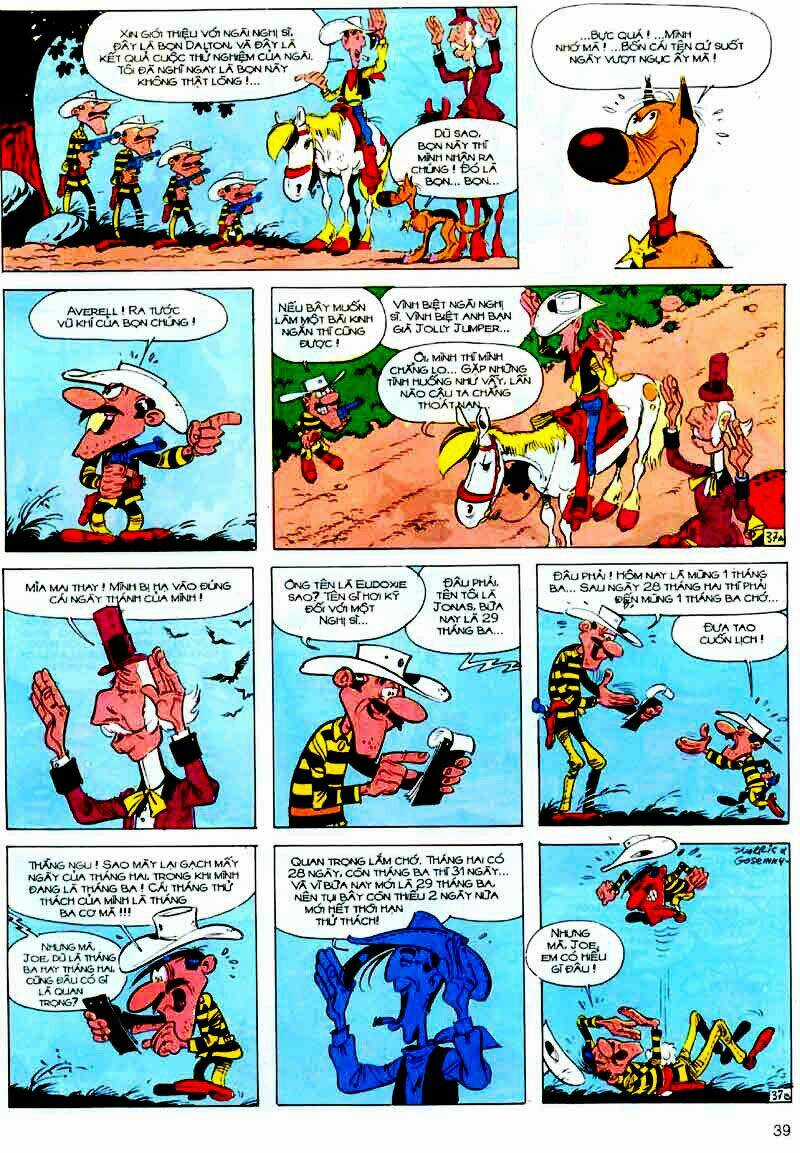 Lucky Luke Chapter 28 trang 38