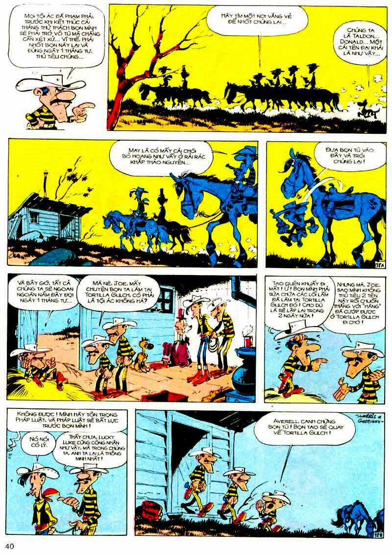 Lucky Luke Chapter 28 trang 39