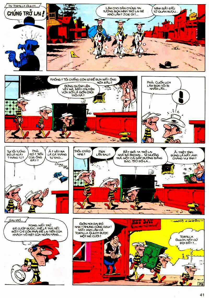 Lucky Luke Chapter 28 trang 40