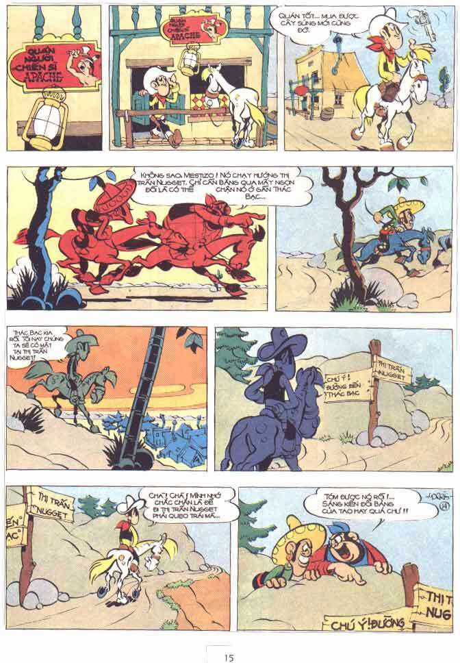 Lucky Luke Chapter 29 trang 15