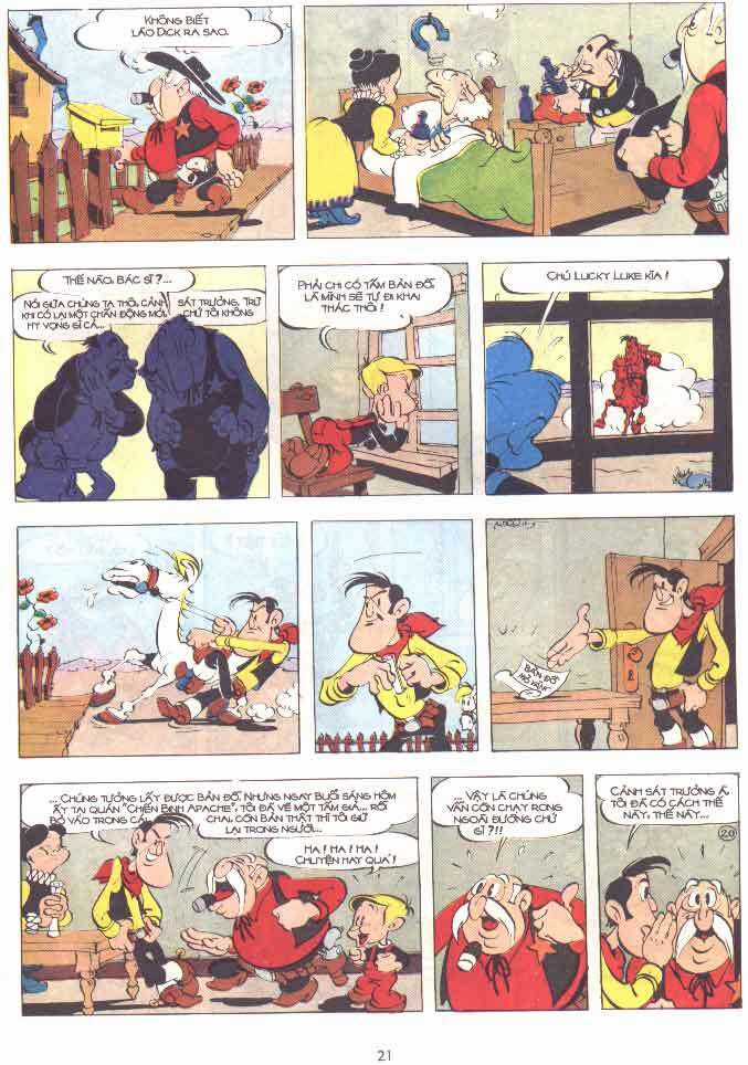 Lucky Luke Chapter 29 trang 21