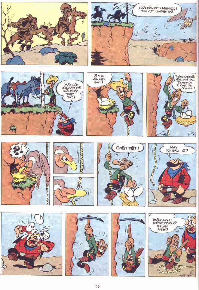 Lucky Luke Chapter 29 trang 22