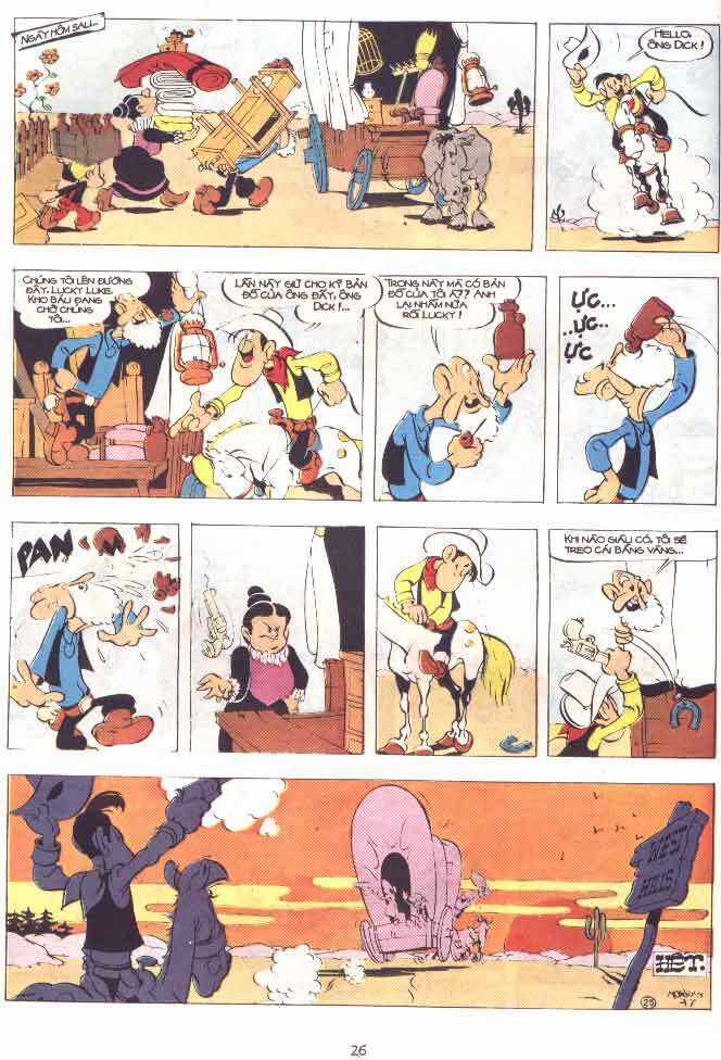 Lucky Luke Chapter 29 trang 26