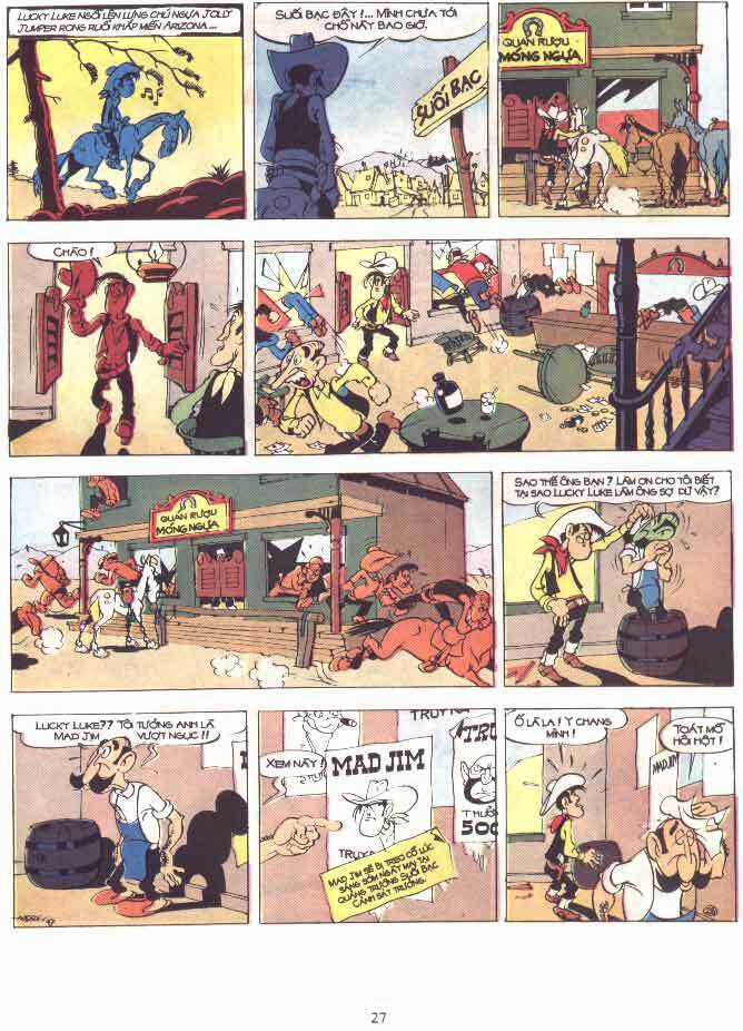 Lucky Luke Chapter 29 trang 27