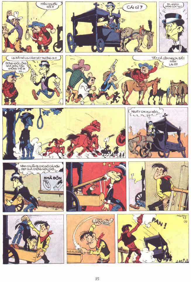 Lucky Luke Chapter 29 trang 35